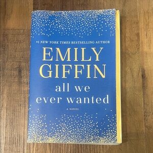 Blue and Yellow Hardcover Book